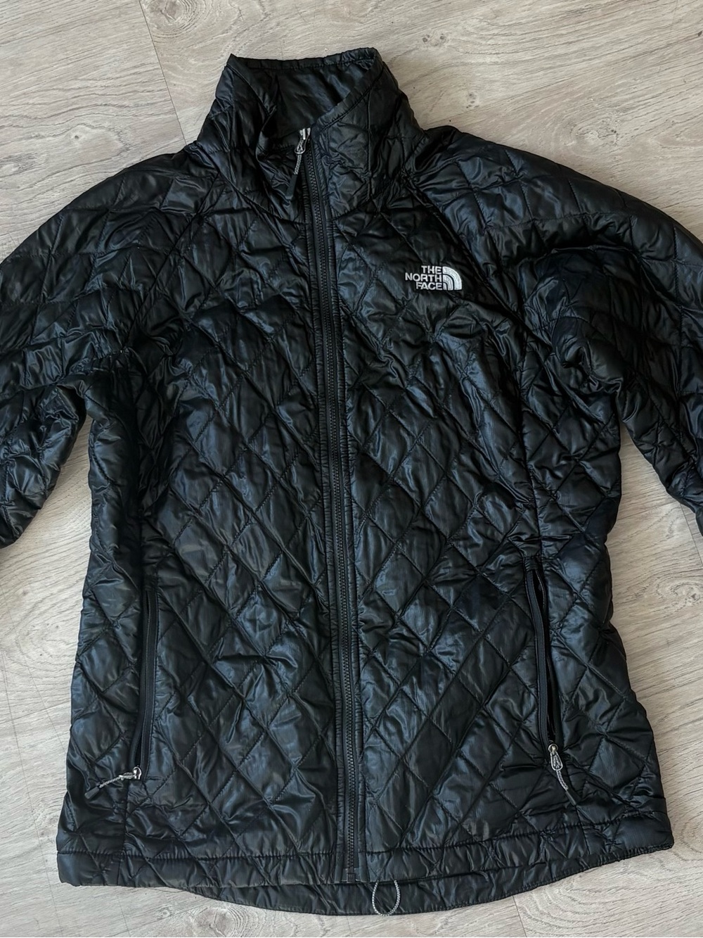 The North Face Women’s Black Thermoball Puffer Jacket